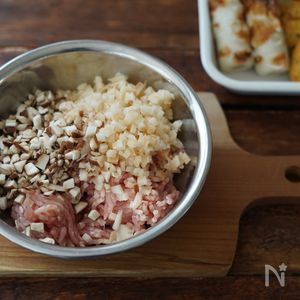 おろしれんこんの揚げ餅雑煮