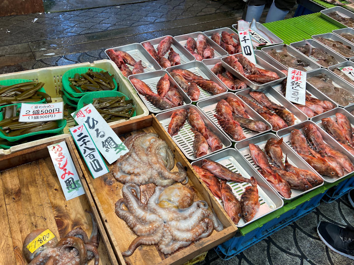 明石・魚の棚ぶらり - つれづれ写真ノート