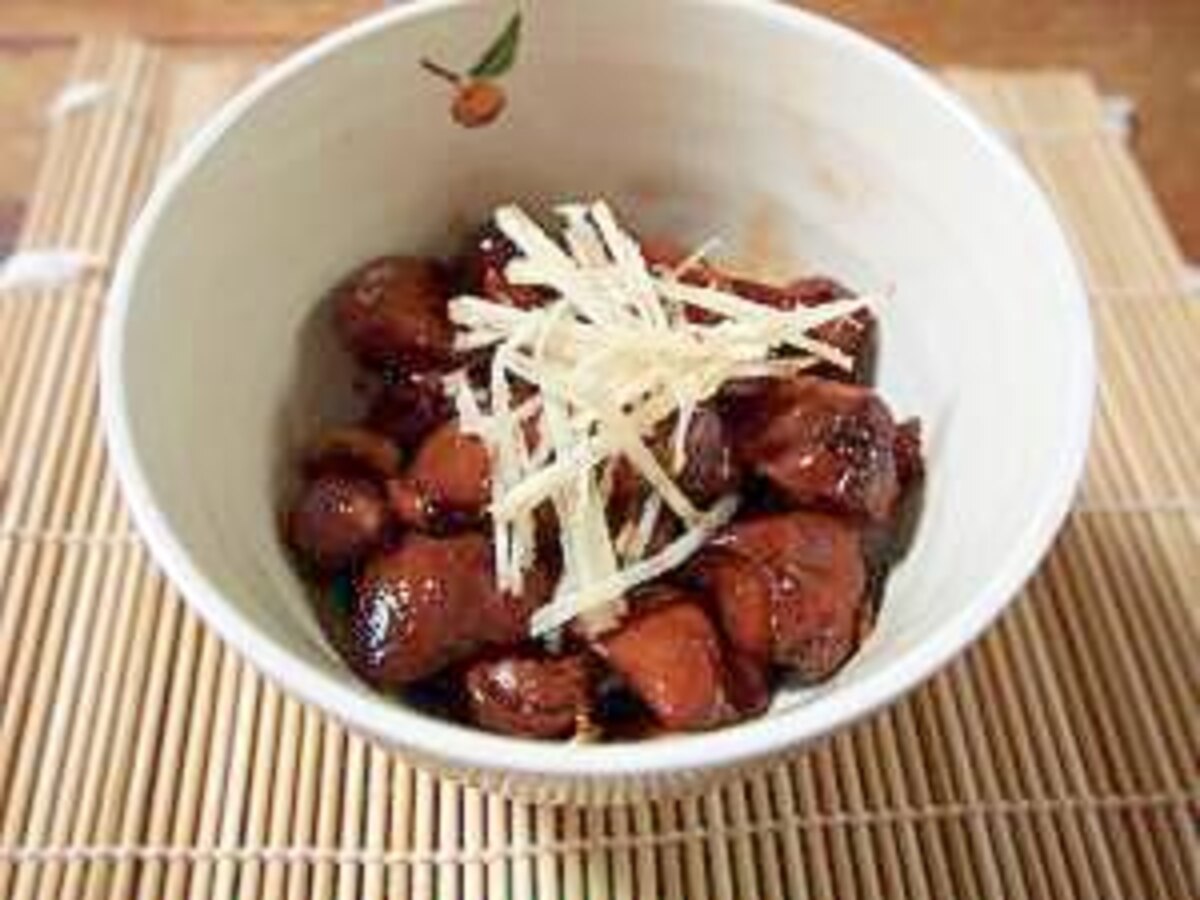 「鶏」簡単♪臭みなし！鶏レバーの甘辛煮