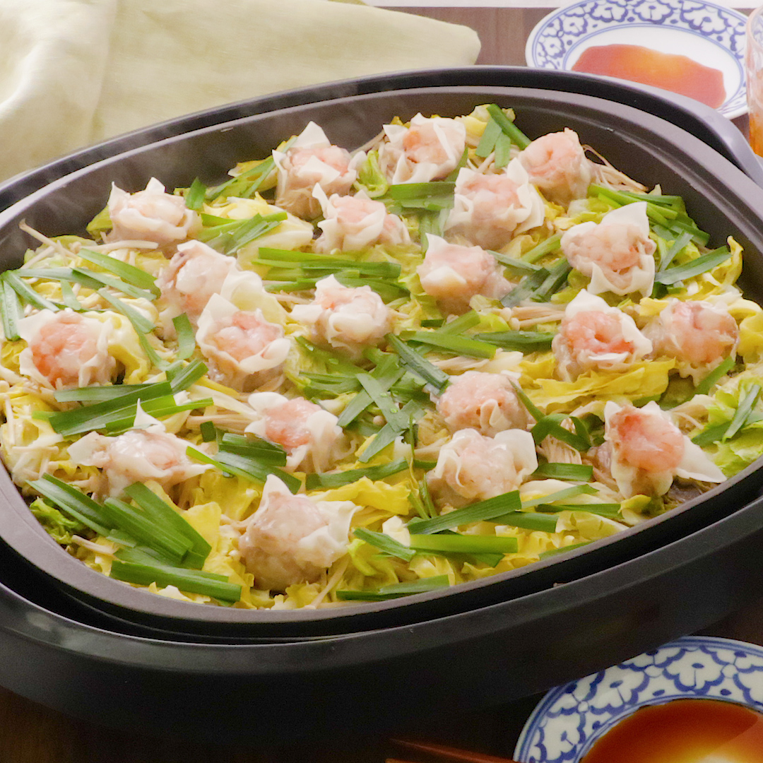 蒸し器不要!ホットプレートで作るらくらく「シュウマイ」レシピフーディストノート