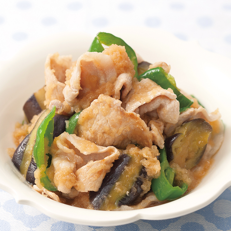 茄子とピーマンと豚肉の味噌炒め - ごはん便り