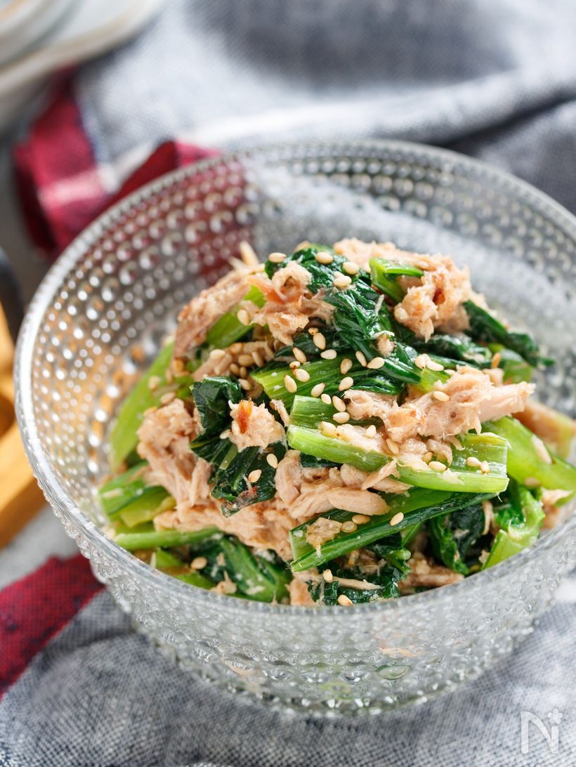 小松菜の納豆和えの作り方管理栄養士が解説