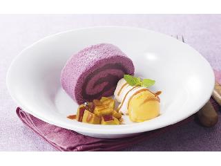 米粉の紫芋シフォンケーキ