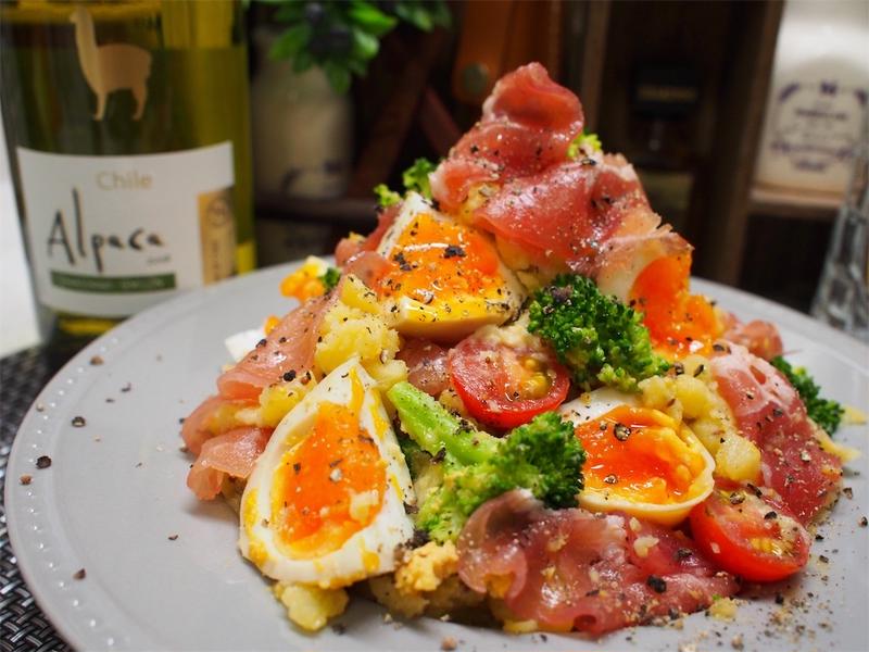 簡単オードブル*ポテサラの生ハム巻き* by そいみーとクックパッド簡単おいしいみんなのレシピが392万品