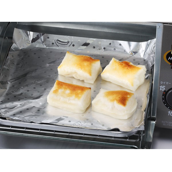 フライパン用ホイル 魚焼きホイル 25cm×12m 2個 - アスクル