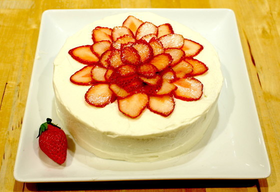 苺ショートケーキの作り方✳︎ナッペ、デコレーション解説