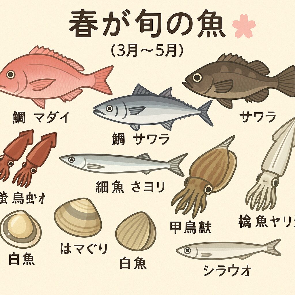 春が旬の魚7選。種類ごとの調理方法を知って季節の魚介を楽しもう - 鈴廣 魚肉たんぱく研究所魚肉タンパク質を中心としたタンパク質を知るための情報と研究サイト