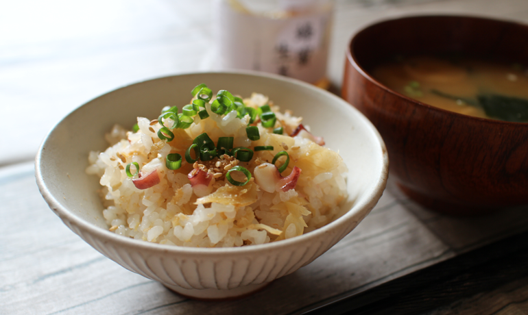 生姜焼き混ぜごはん