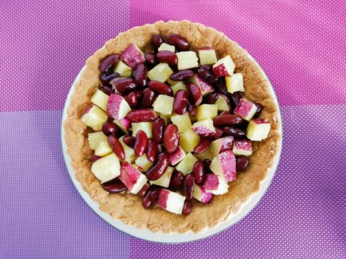 国内産金時豆と紅はるか甘煮 150g スタンドパック豆の志賀商店