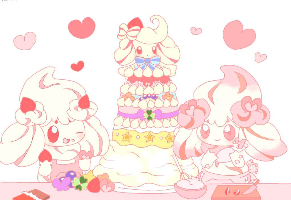 ポケモン マホイップ ヤミー スイーツマスコット yummy ガチャ ケーキ - メルカリ