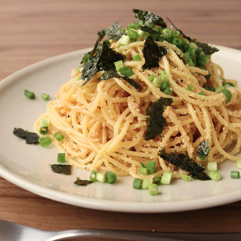 えのきの明太子バター和え レンジで5分!レシピサイトNadia