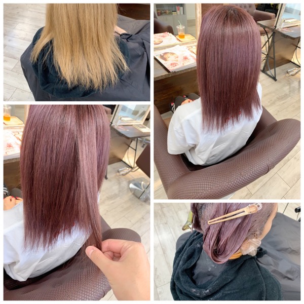 簡単!ミルクティーベージュのレシピ公開! レシピ公開美容師向けブリーチハイトーンカラー │nagato.tokyoNOTginza