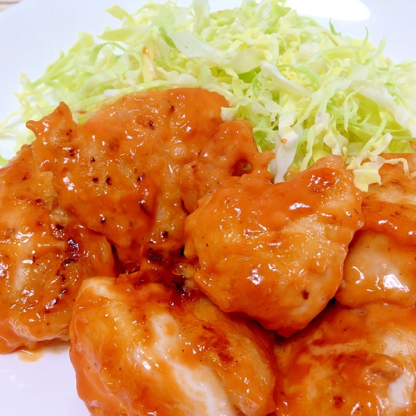 □鶏むね肉ときのこのケチャップ炒め□ by ポルチーニきのこクックパッド簡単おいしいみんなのレシピが392万品