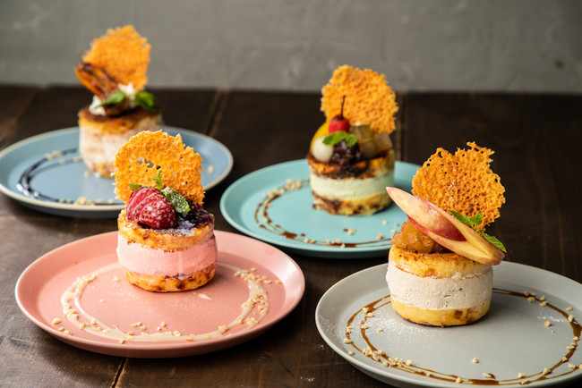 チーズケーキを彩るデコレーションはあわせ技で可愛くおしゃれに