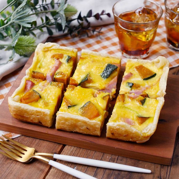 ブロックベーコンたっぷりオムライス