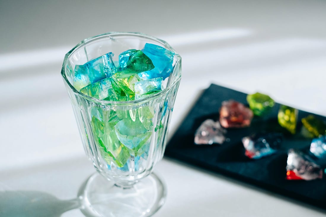 琥珀糖と和紅茶の贈り物セット