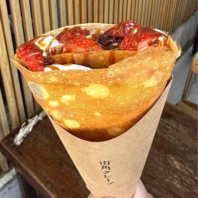 函館・スイーツ 大人気！「街角クレープ」を食べてみた感想