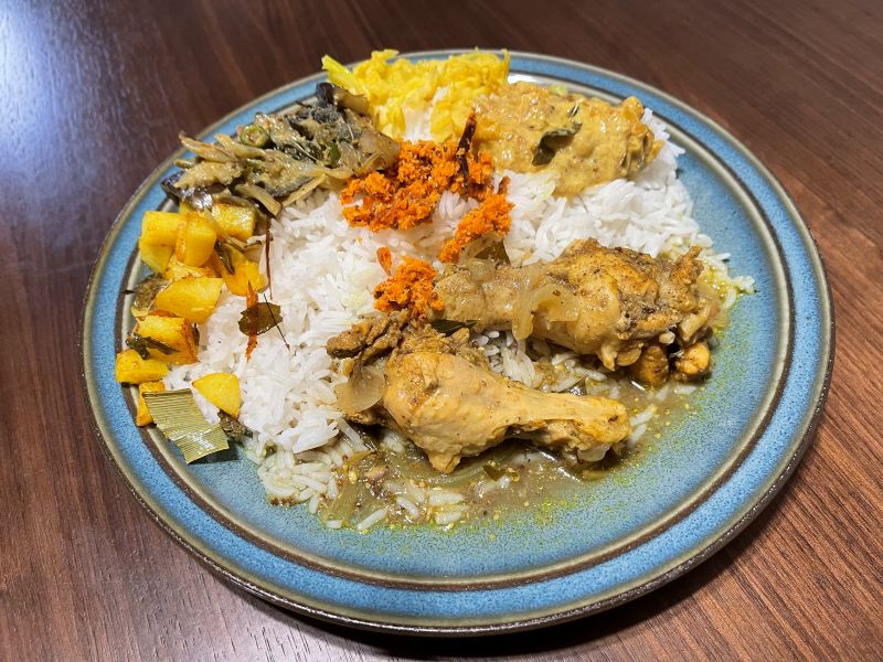 わさび菜のサンボル たくさん食べたいスリランカカレーの副菜– スパイスフルライフ