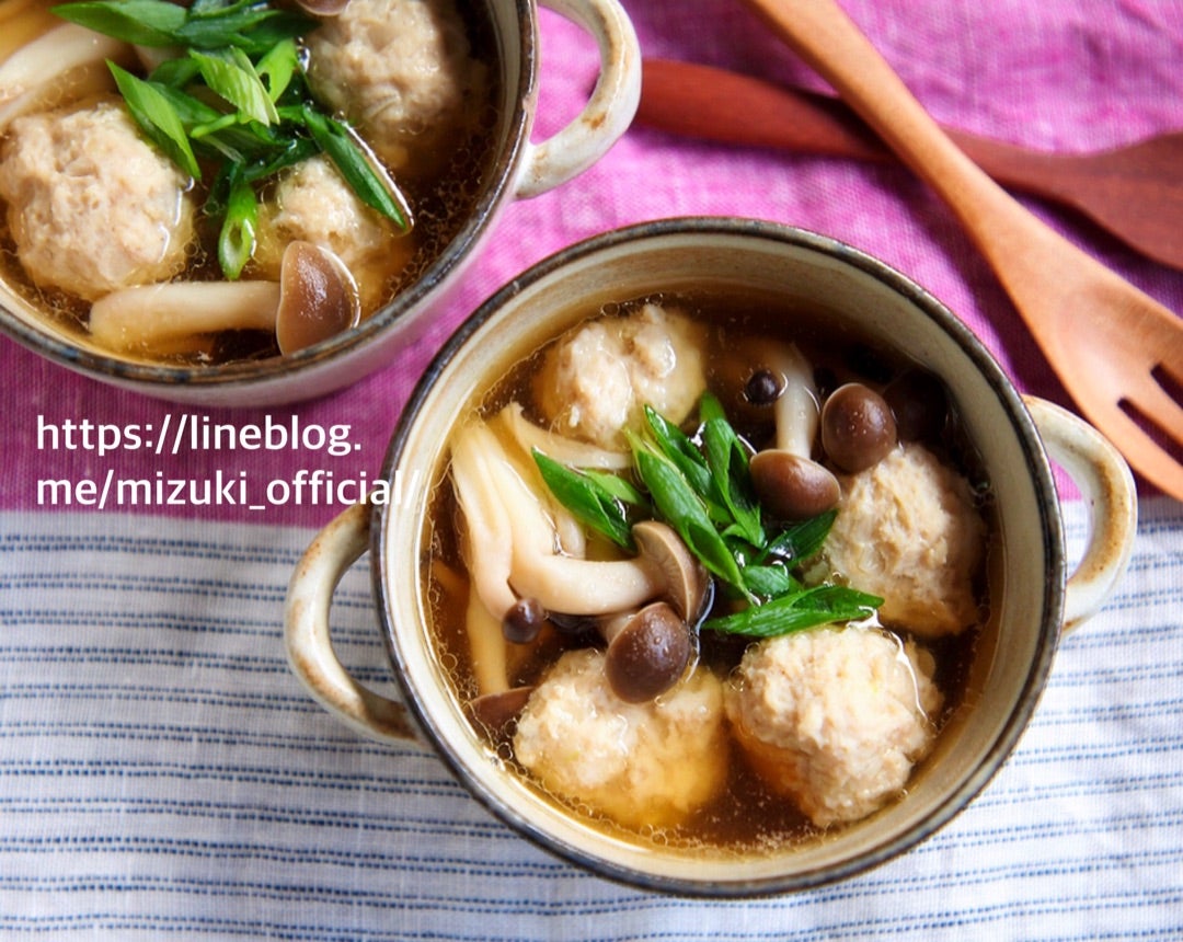 鶏団子スープの簡単ヘルシーレシピ