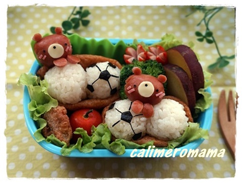 ワールドカップ！応援お弁当〜頑張れ日本！！ - SnapDish Food Camera