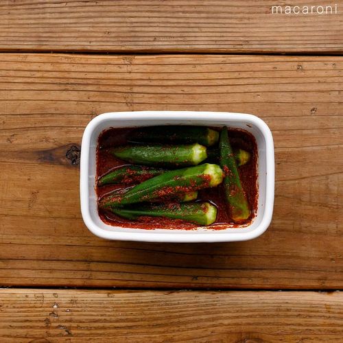 オクラを粘りで味をまとわせてガッツリと食べられる「鶏キムチ」MASAMI＠夜ごはんの話