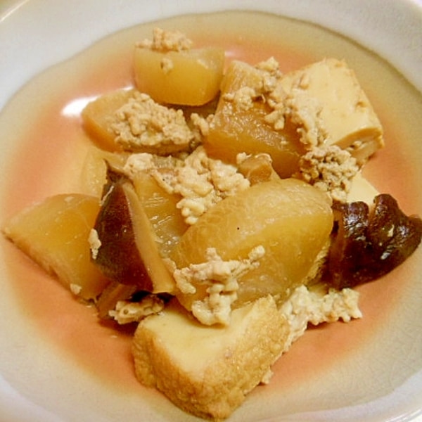 がんもどきと厚揚げ、大根のおでんとワインのペアリングTETSUYA WINE SELECTIONS