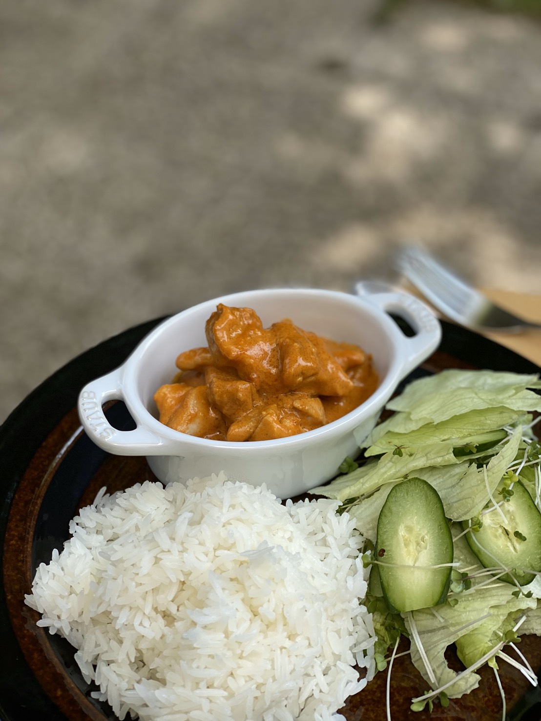 生クリーム不使用♪『鶏むね肉 de バターチキンカレー』