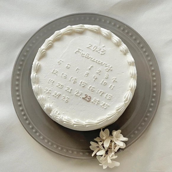 韓国で大人気！ＳＮＳ映え間違いなしなセンイルケーキ♪ - ふぁそらキッチン