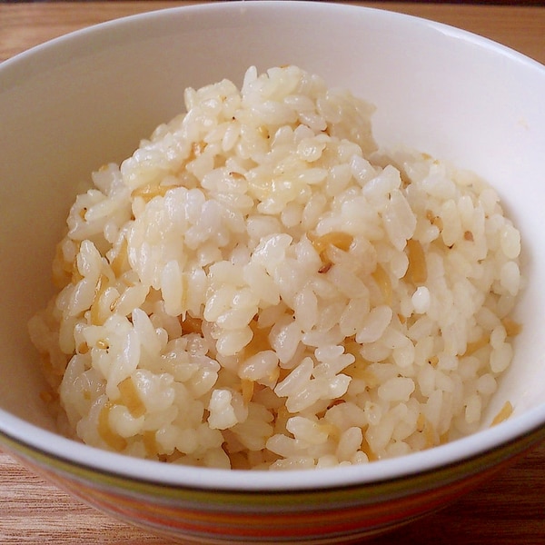 新生姜の混ぜご飯