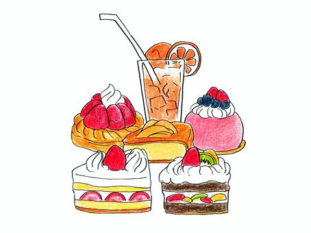 デザートビュッフェ集合イメージ 10455002653 の写真・イラスト素材アマナイメージズ