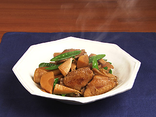 たけのこと鶏手羽元のバター醤油ソテーのレシピ・作り方和食がいっぱい。ヒガシマルレシピ ヒガシマル醤油