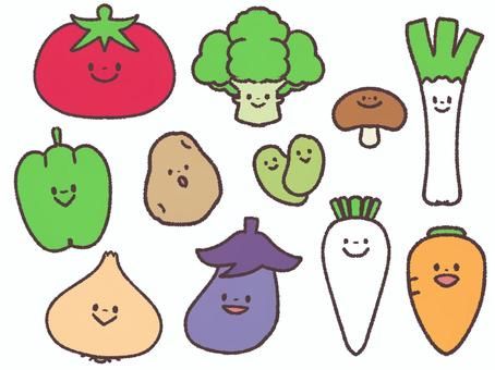 野菜」のイラスト・アイコン素材一覧ゆるくてかわいい無料イラスト・アイコン素材屋「ぴよたそ」
