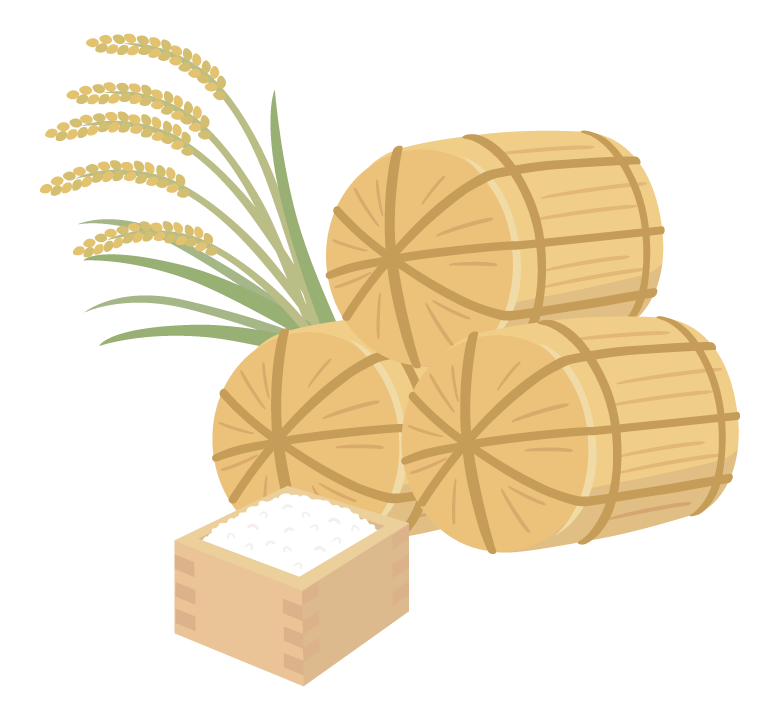 稲・新米・秋のイラスト 無料イラスト