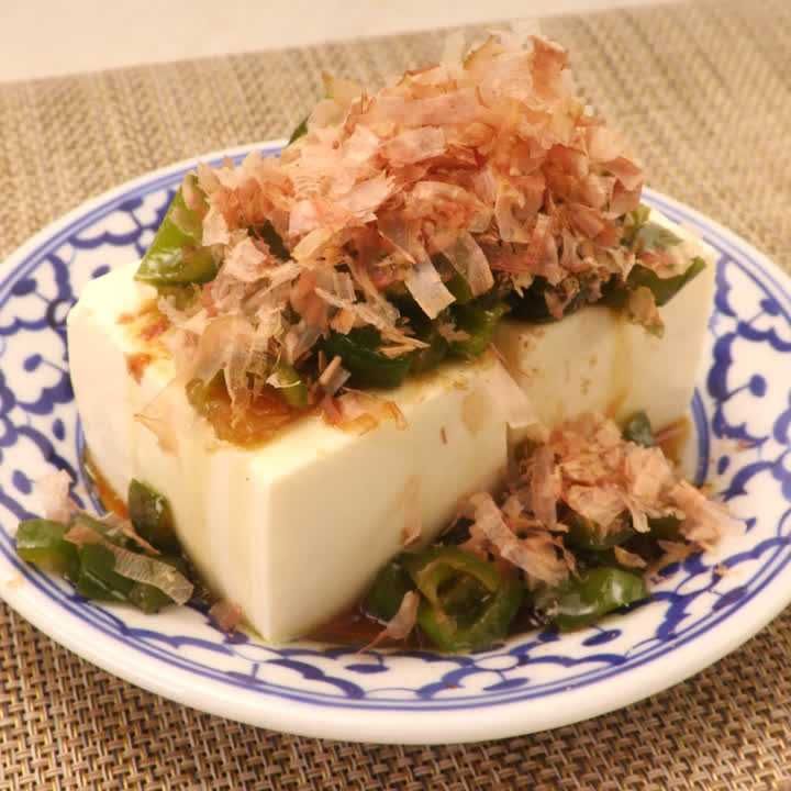 ピーマンと豚肉のかつお節炒め