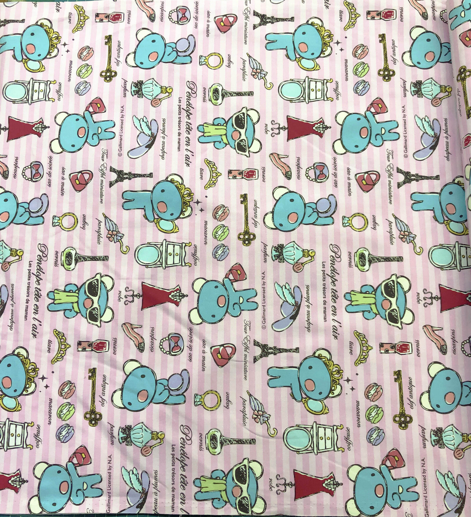 オックス 生地 虹色*NIZIIRO*ボーダーグラデーション*1B - 生地通販 マーブルマーケット