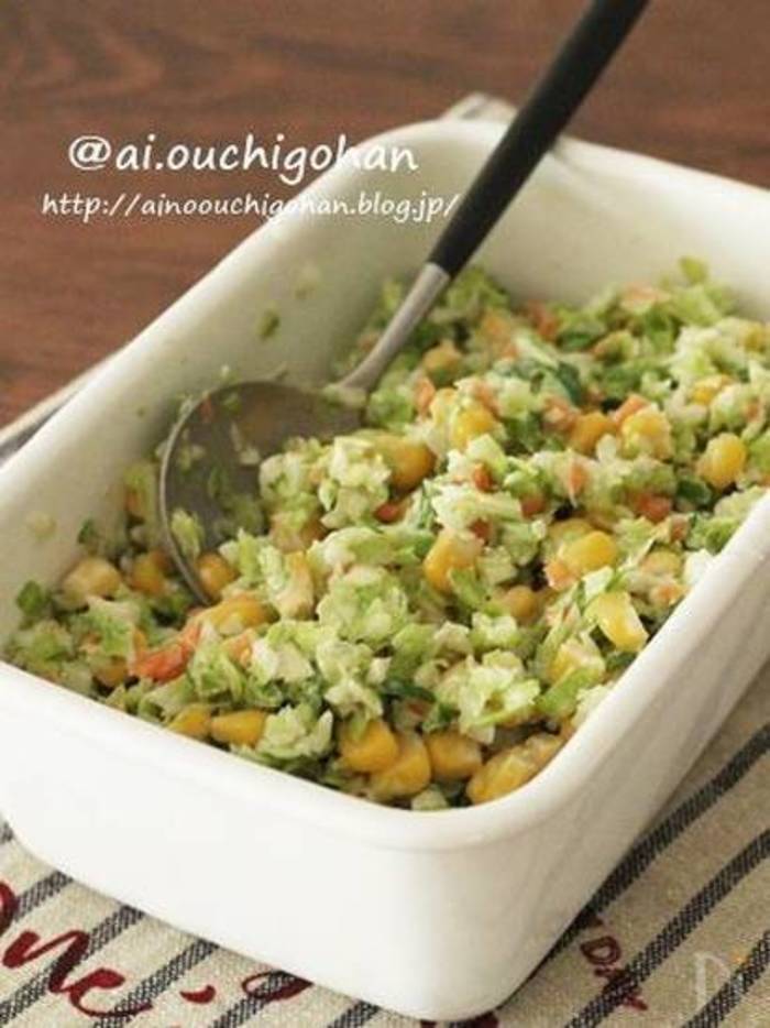 基本からアレンジまで！思わずつくりたくなる「キャベツ 千切り サラダ」のレシピ集クックパッド