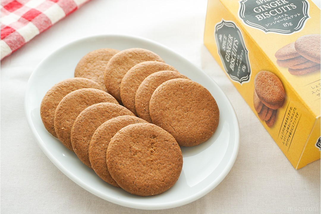 業務スーパーのジンジャークッキーの食レポ