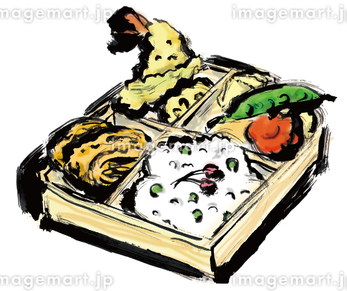 お弁当用の卵焼きの無料イラスト透過PNG・商用利用OKイラストセンタ