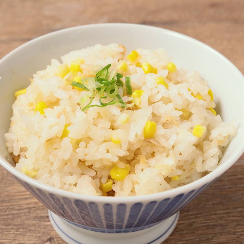 鮭とコーンの炊き込みご飯。シンプルだから気分に合わせて自由自在!笠原なつみ元気がなくても作りたくなるレシピ:*noteから2冊の書籍化*: