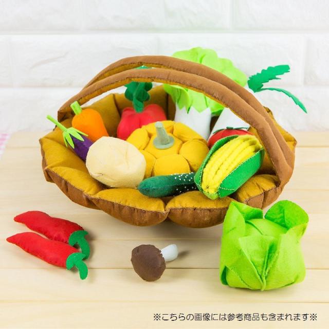 ハンドメイド フェルトままごと フェルト野菜 フェルト果物 フェルトで作るパプリカ ピーマン無料型紙＆作り方