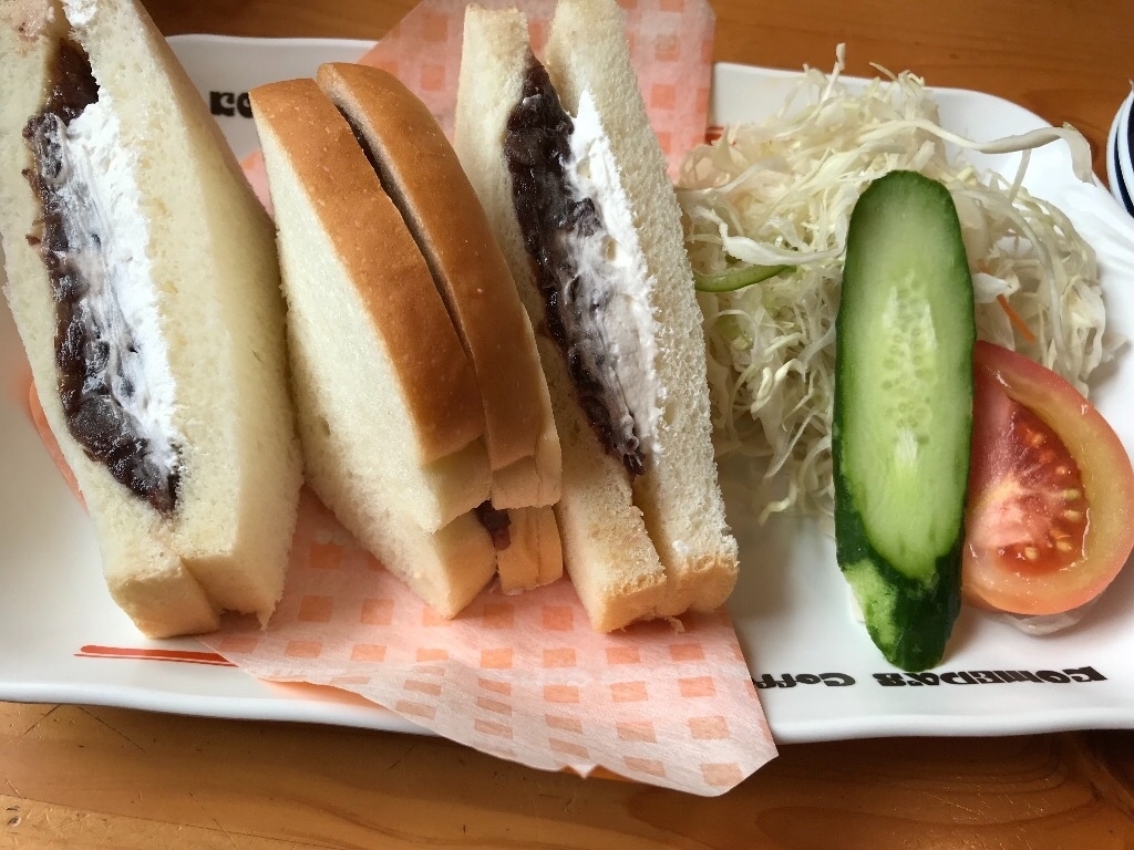 たまとまレタスサンドを食べてみた!コメダの昼コメプレートはほどよいボリュームでおすすめです♪たびすた