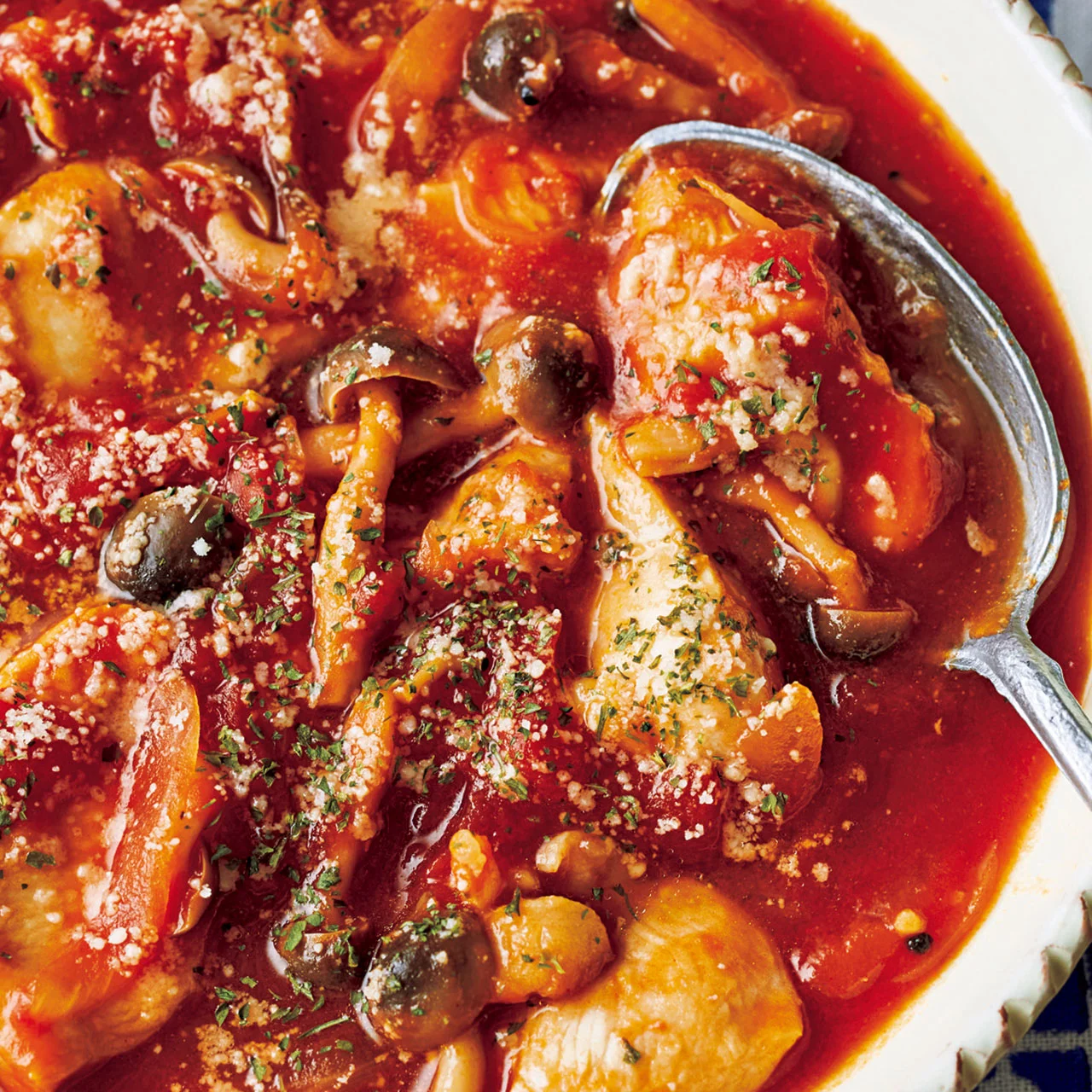 ●ナスと豚こまのうまダレ炒め