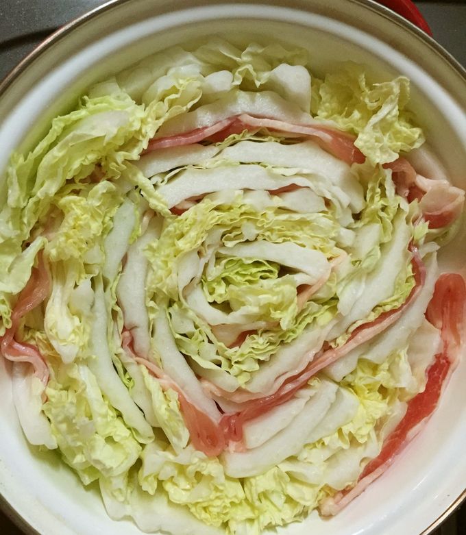 寒い日はコレ！塩だけで味付け 無水ミルフィーユ鍋Miki-Neko Kitchen 料理とアメリカ暮らしのブログ