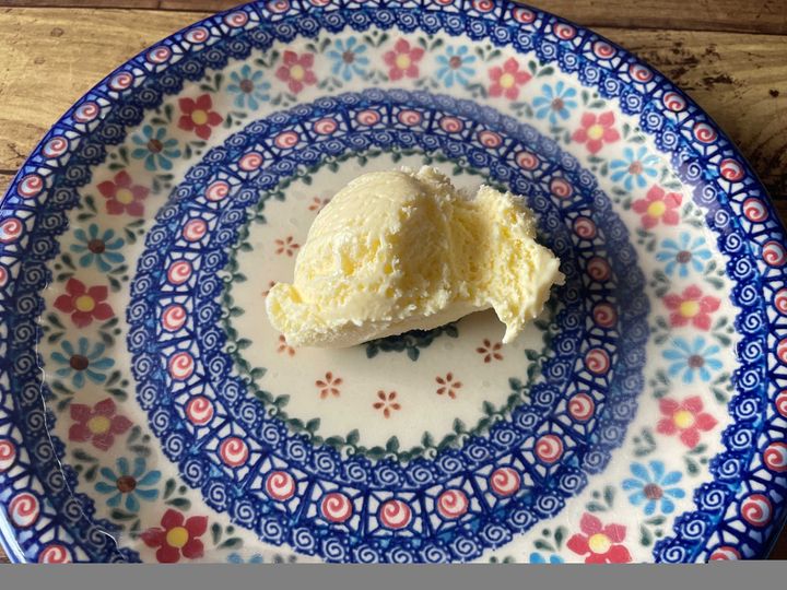 ライスペーパーのもちもち大福風アイス