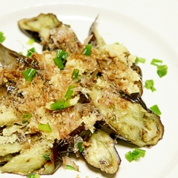 オーブンで！焼き茄子のしょうが醤油