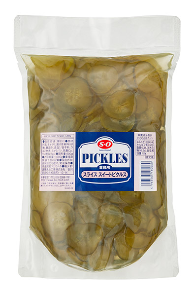 四葉きゅうりピクルススライスmidolis ピクルスと保存食