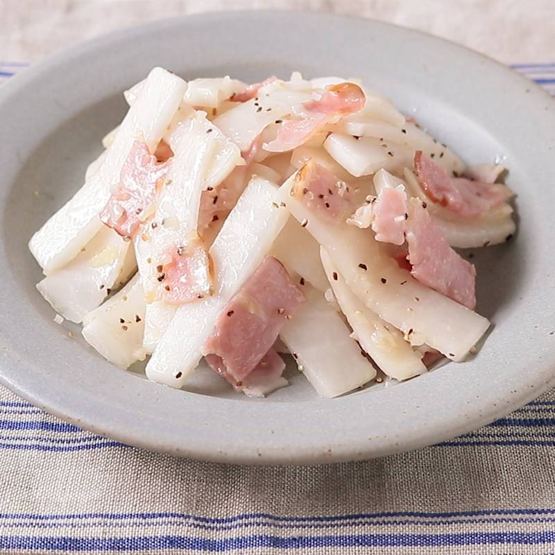 大根の激ウマおつまみ ライスペーパーで包んで焼くだけ！大根の簡単レシピ・作り方Tasty