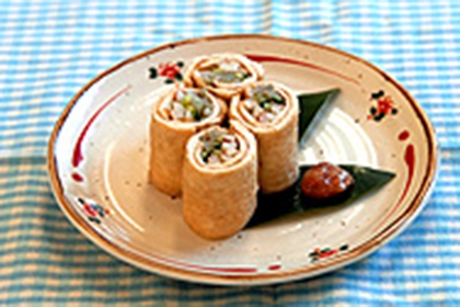 油揚げの開き方