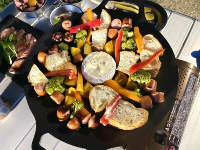 女子キャンプ ダッチオーブンで絶品パエリアを作る、飯テロキャンプ。inぼっちの森キャンプ場