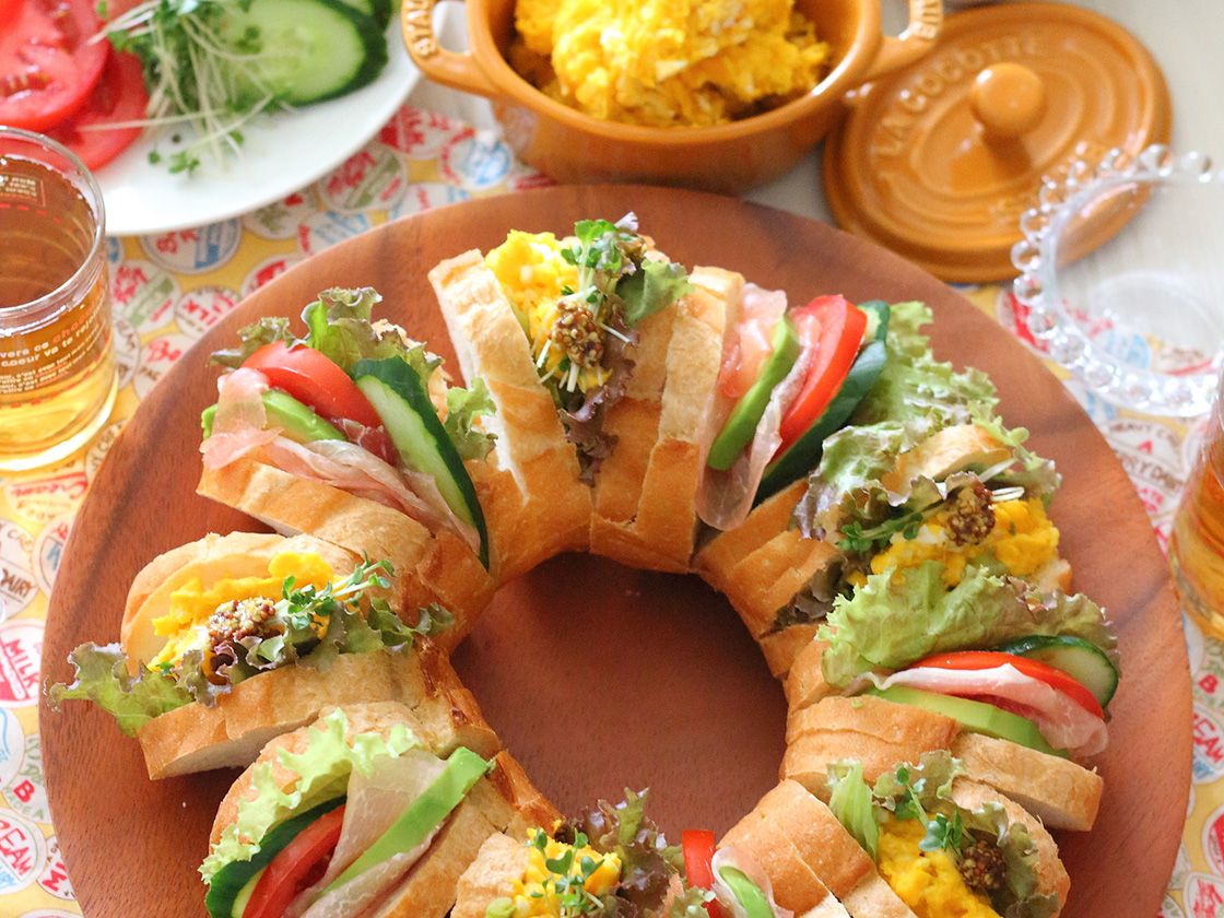 サンドウィッチパーティプレート東京・神奈川・埼玉・千葉のケータリング サービス、オードブルの宅配はお任せ下さい